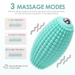 YIXIUTEN blue ball with rolling head for deep tissue like massage