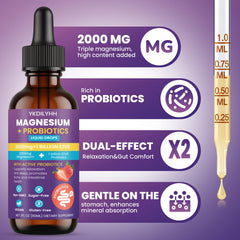 YKDILYHH Magnesium Drops pour showing easy daily dosing