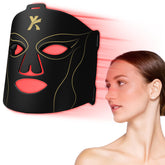 YKeluxon Face Mask light therapy front view for at home skin sessions