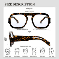 YMRFW HD lenses deliver crisp vision and clearer screen detail.