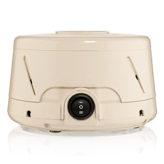 Yogasleep Dohm Classic Tan front view for natural white noise ambiance