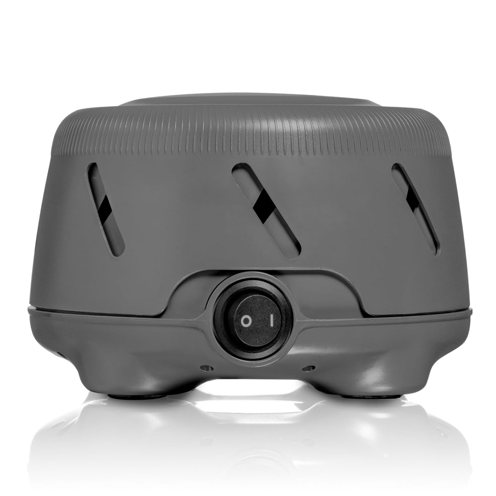 Yogasleep Dohm Uno front view provides natural calming noise for focus.