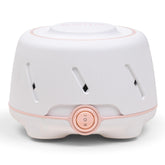 Yogasleep Dohm white-noise machine top view showing steady sleep ambience