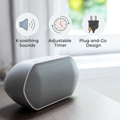 YOGASLEEP Soundcenter six-sound selection for customized ambience