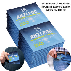 Toallitas para pantallas de Yogo Vision: limpieza efectiva sin rayas.