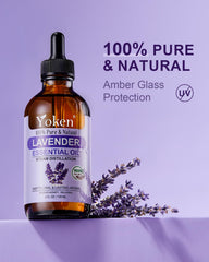 Yoken Lavender Oil in diffuser for calming, spa-like ambiance