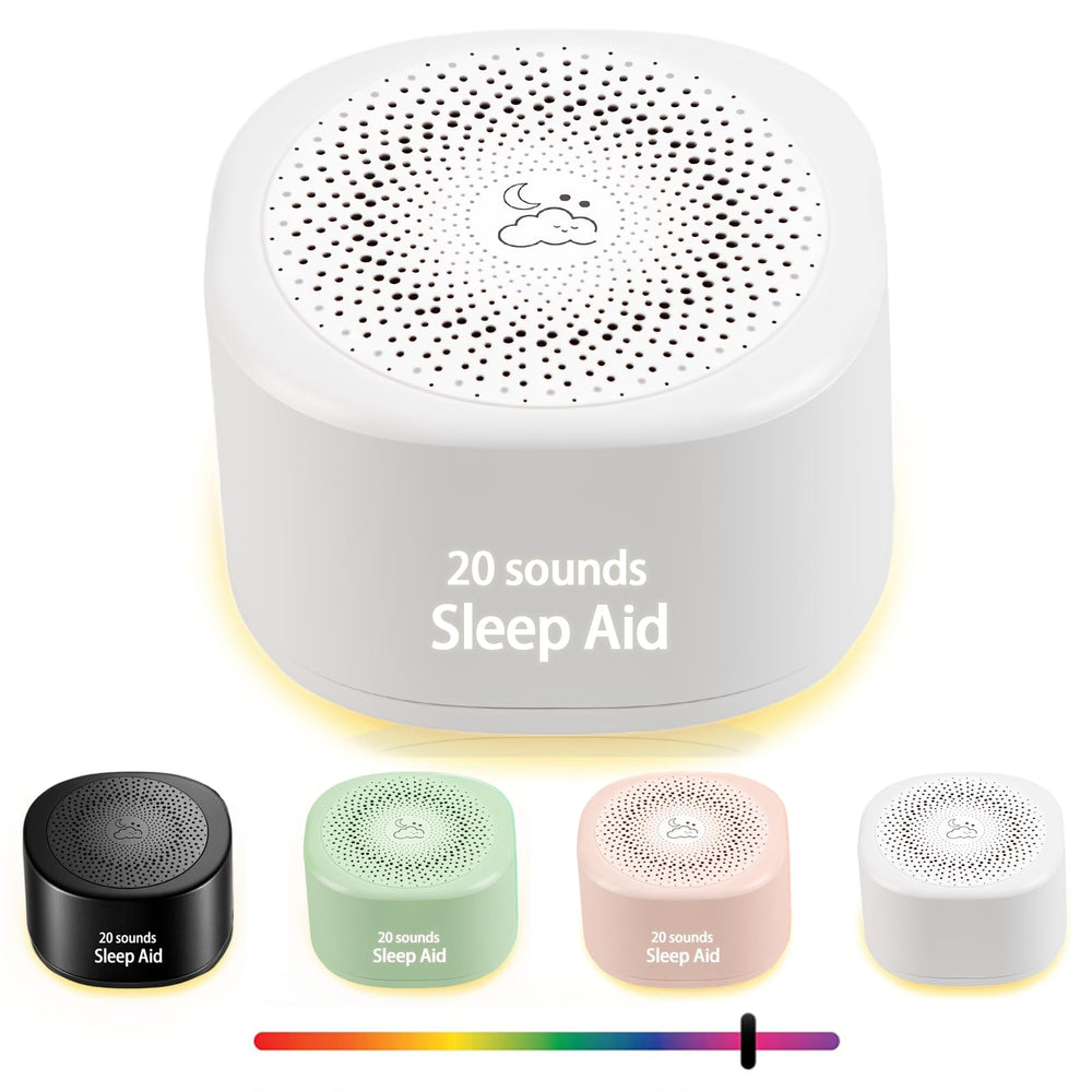 YONSEN Maquina de Sonido de Viaje con 20 sonidos para dormir en cualquier lugar.
