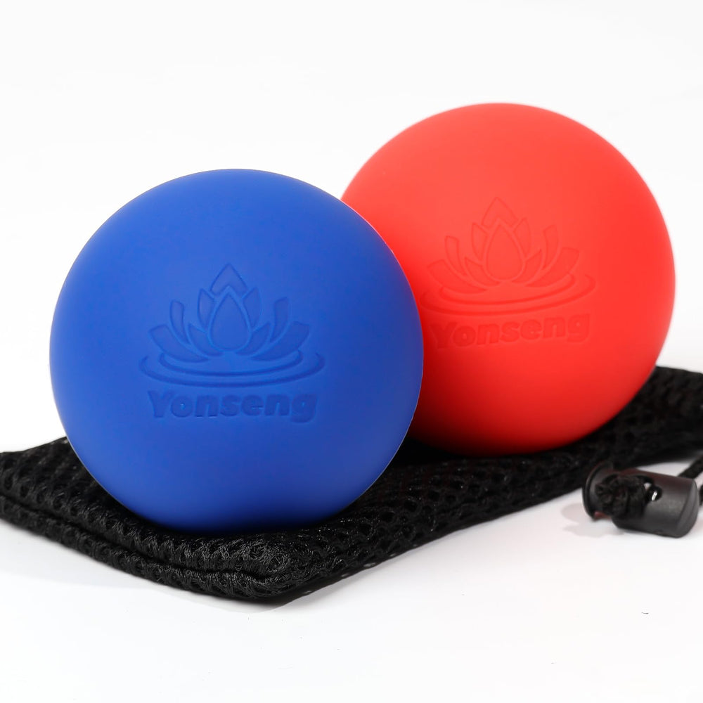 Yonseng yoga massage balls set for self myofascial release and tension relief.