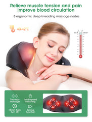 YoooJOY 4D kneading massage pillow focusing on back and shoulders