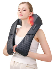 YoooJOY shiatsu neck massager with heat in action for home use