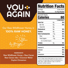 You Again Super Honey Wild Ginger packet ready for on-the-go endurance fueling.