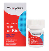 You+yours tasteless iron kids bottle: pure flavorless formula ready to mix into drinks