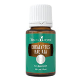 Young Living Eucalyptus Radiata 15ml bottle — vibrant aroma for quick refresh.