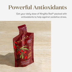 Ningxia Red single packet ready for travel and vitality on the go