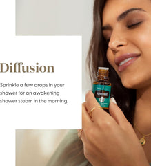 Young Living Peppermint Oil topical use when properly diluted.