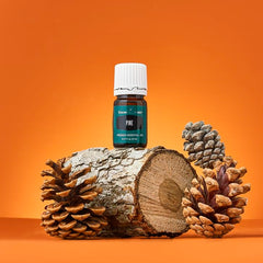 Young Living Pine essential oil ready for topical use in daily routines.