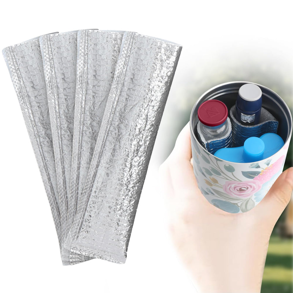 YOUSHARES bolsa de aluminio para insulina y pluma mantiene temperatura estable.