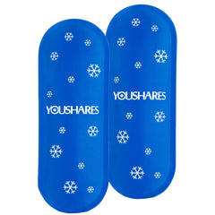 YOUSHARES diabetes ice pack compact two-pack for portable insulin travel.