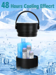 YOUSHARES wide mouth design allows easy access and thorough cleaning.