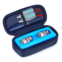 YOUSHARES insulin vials cooler case compact design for travel storage.