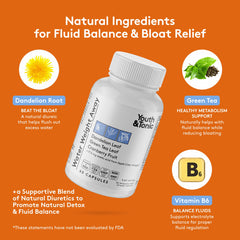 Youth & Tonic Water Weight Away pills daily-use view suggests ease of taking supplements.