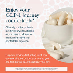 Gingever ginger extract detail on Youtheory packaging signals fast-acting digestive support.