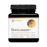 Youtheory Lion’s Mane+ bottle for daily cognitive support.