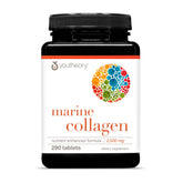 Youtheory Marine Collagen bottle front highlights the product for daily joint and nail support