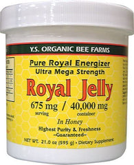 YS Royal Jelly/Honey Bee gel texture closeup highlights rich, creamy, spreadable consistency