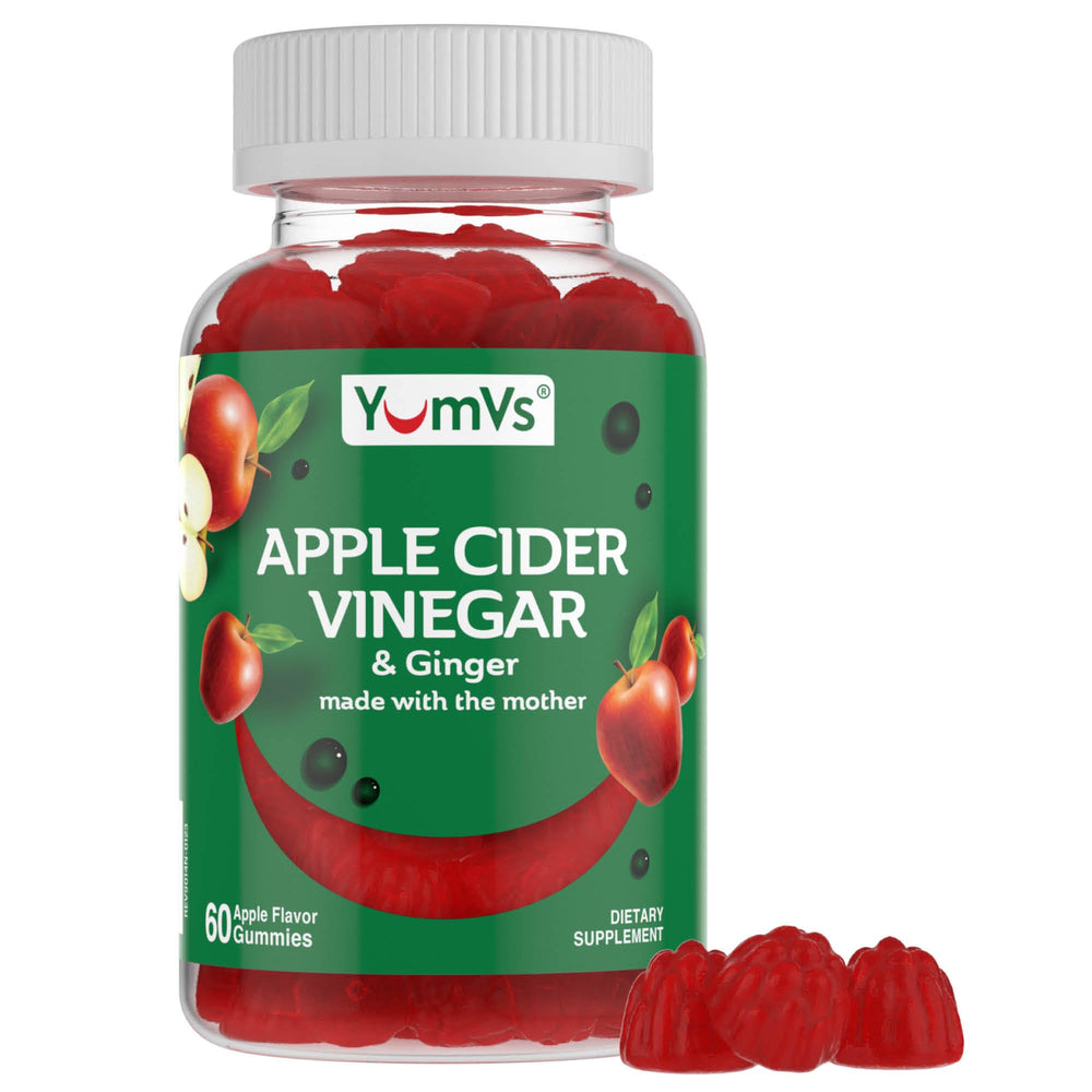 YUM-V'S ACV Gummies bottle ready for daily wellness routine.