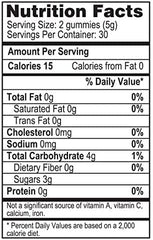YUM-V'S glucose gummies berry bottle boosts alertness during school or travel