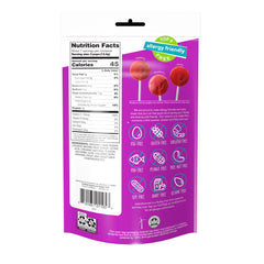 YumEarth Organic Vitamin-C Pops closeup shows colorful lollies ideal for kids' vitamin boost.