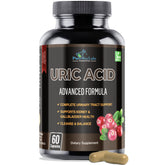 YUMMYVITE Uric Acid Advanced Formula bottle showing convenient capsules for daily support.