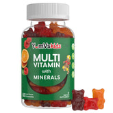 YUM-V'S Kids Multivitamin Gummies with fruit flavors support daily nutrition.