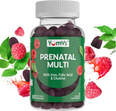 YUM-V'S YumVs Prenatal Gummies bottle for easy daily prenatal nutrition.