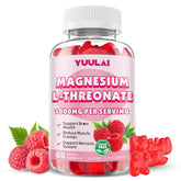 YUULAI Magnesium L-Threonate Gummies packaging with sugar-free formula