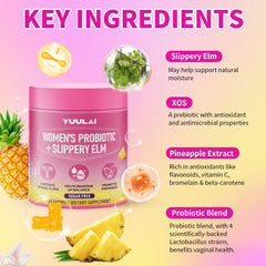 Gomitas probióticas Yuulai enfocadas en digestión y flora intestinal.