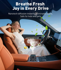YWSER aromatherapy diffuser for car interior, portable scent enhancements.