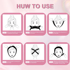 YZWONLY chin up patch pink, flexible reusable design for nightly use