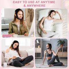 YZWONLY reusable face strap highlights hypoallergenic ice silk fabric and comfort.