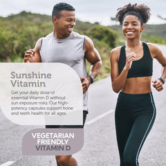 Closeup of Zahler D3 softgels showing easy swallow design for adults