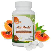 Zahler AfterMeals digestive enzymes chewable tablet closeup for easy post-meal use