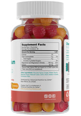 Zahler Chapter One magnesium gummies nutrition facts back for clear dosing