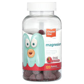 Zahler Chapter One Magnesium Gummies Raspberry bottle for steady muscle support.