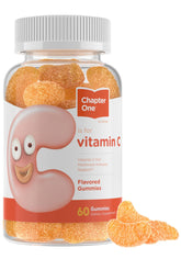 Zahler Chapter One Vitamin C gummies orange flavor for daily immune support