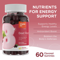 Zahler Chapter Six Dark Cherry Flavor Gummies highlight tasty, easy daily intake.