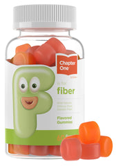 Zahler Fiber Gummies 60-count bottle for adults and kids supports easy daily fiber intake
