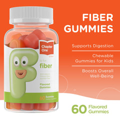 Zahler Fiber Gummies child-friendly pack provides a tasty fiber treat for youngsters