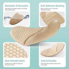ZAIWOO metatarsal pads feature invisible design for discreet wear inside shoes