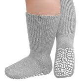 ZAKASA Extra-Wide Socks in package showing roomy width for swollen feet.